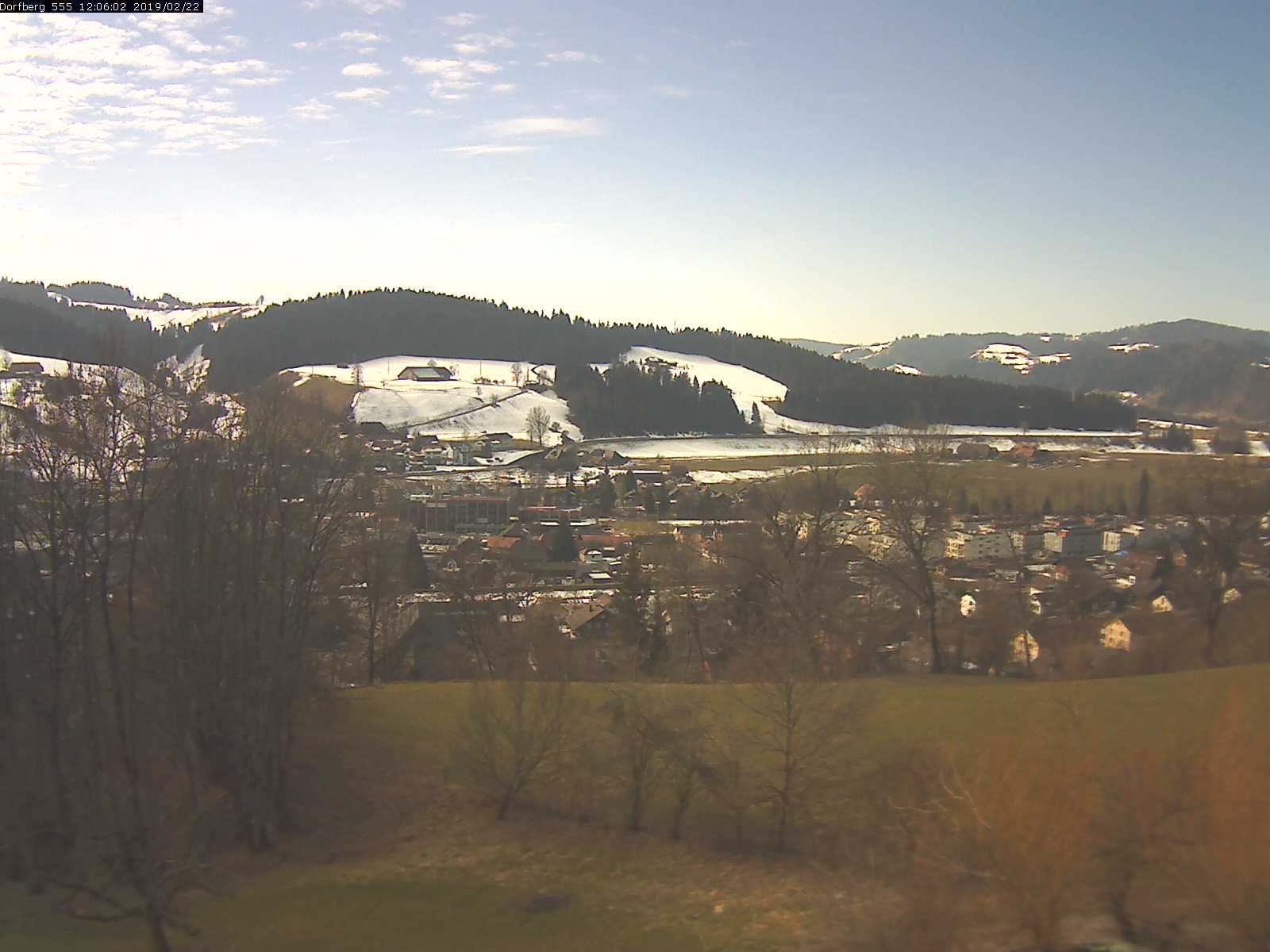 Webcam-Bild: Aussicht vom Dorfberg in Langnau 20190222-120601