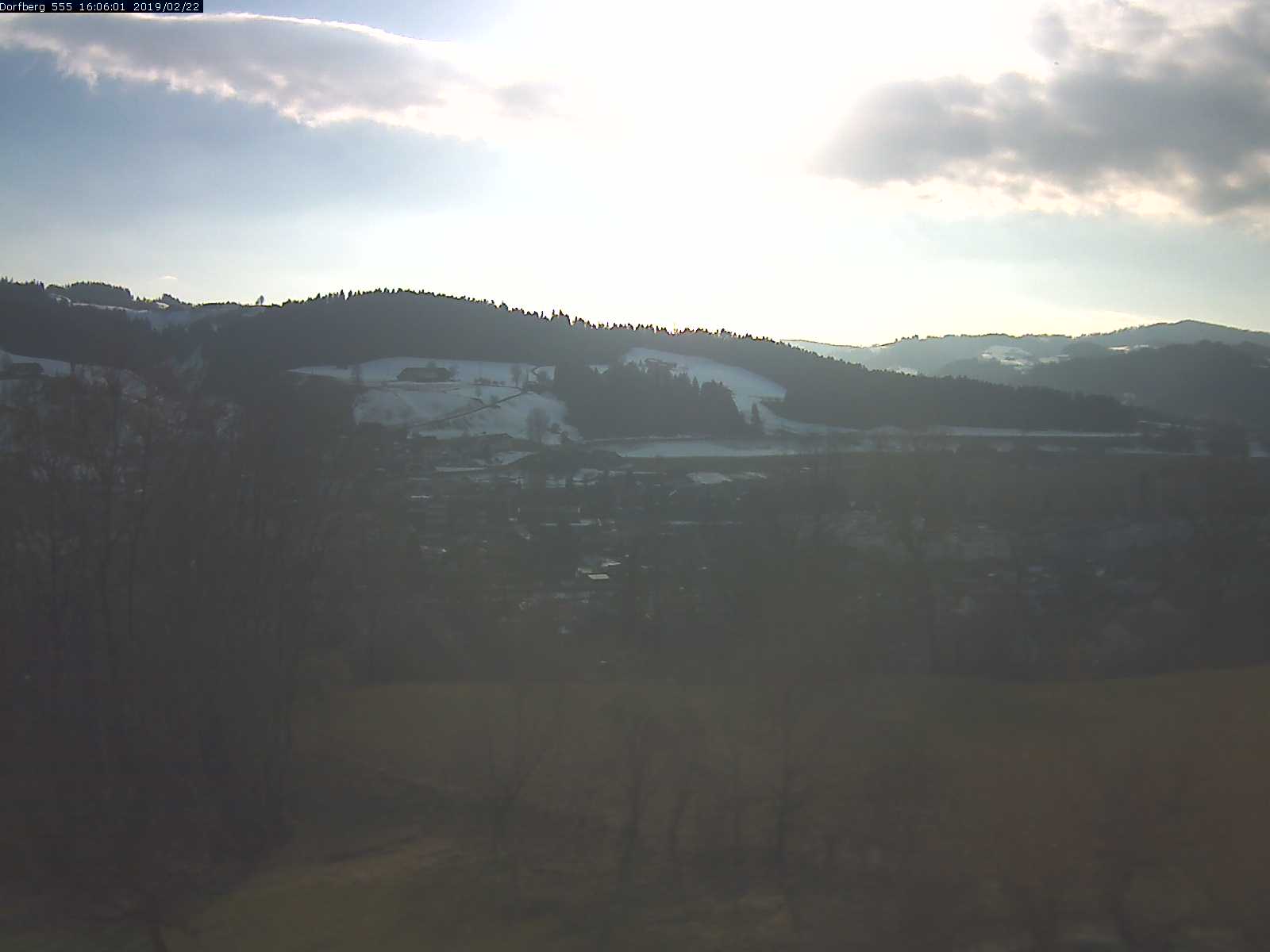 Webcam-Bild: Aussicht vom Dorfberg in Langnau 20190222-160601