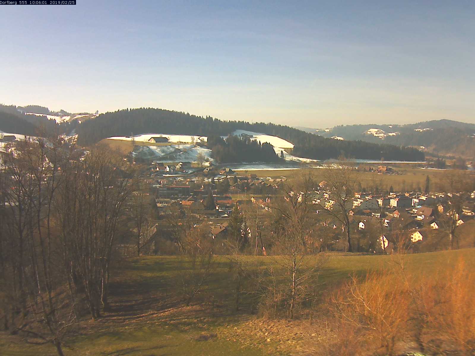 Webcam-Bild: Aussicht vom Dorfberg in Langnau 20190225-100601