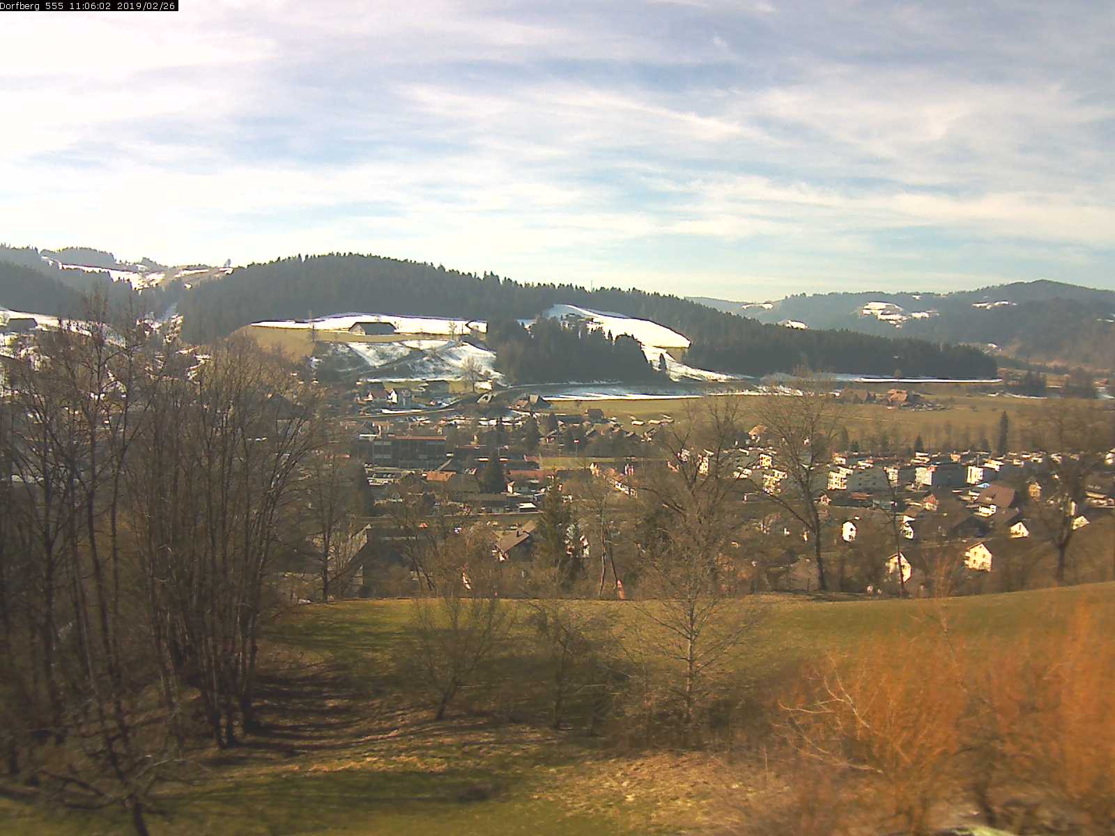 Webcam-Bild: Aussicht vom Dorfberg in Langnau 20190226-110601