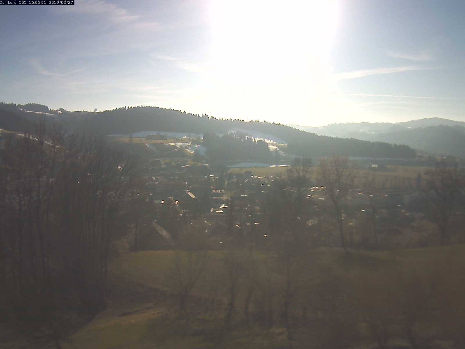 Webcam-Bild: Aussicht vom Dorfberg in Langnau 20190227-160601