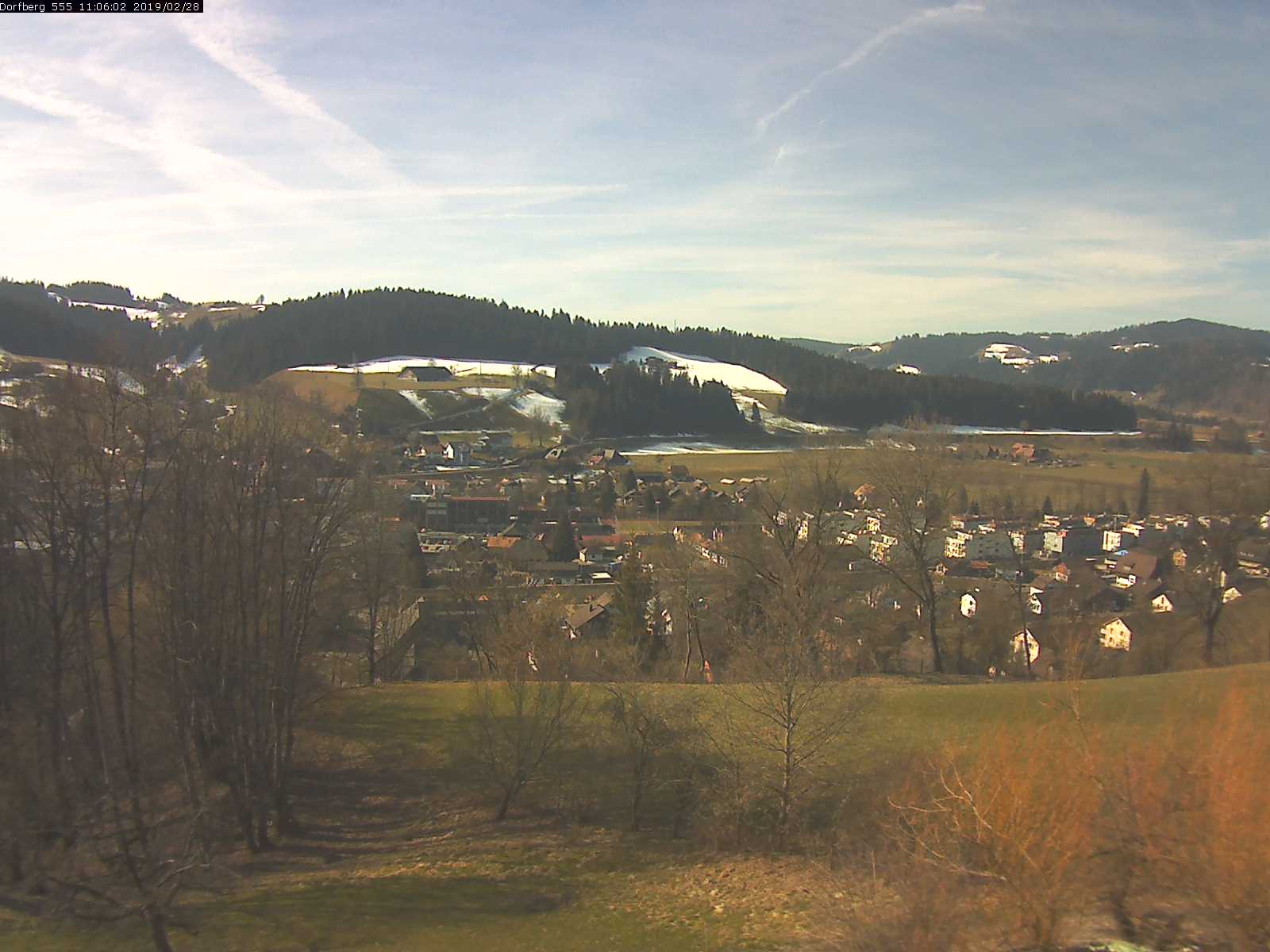 Webcam-Bild: Aussicht vom Dorfberg in Langnau 20190228-110601