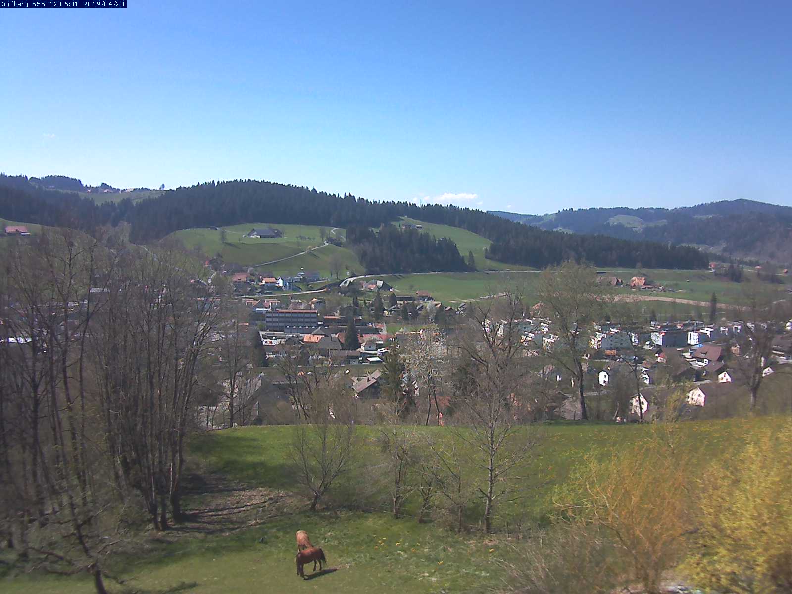 Webcam-Bild: Aussicht vom Dorfberg in Langnau 20190420-120601
