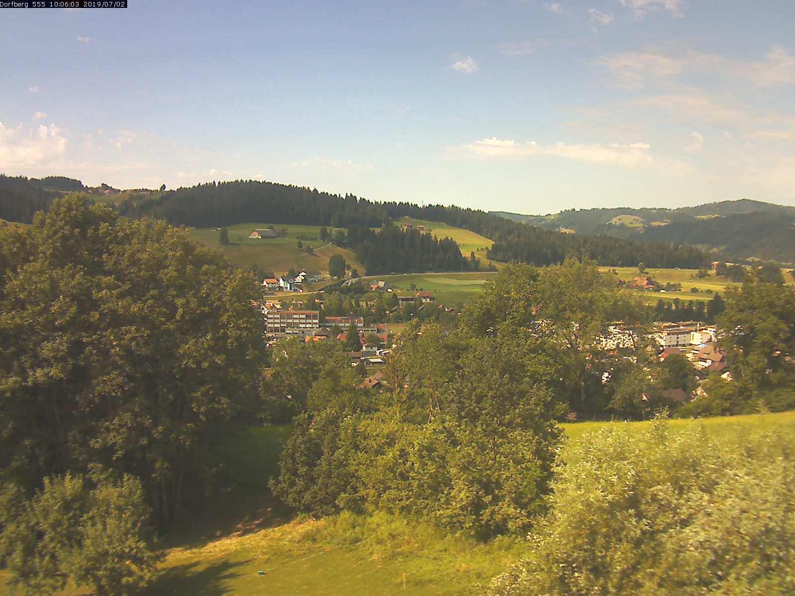 Webcam-Bild: Aussicht vom Dorfberg in Langnau 20190702-100602