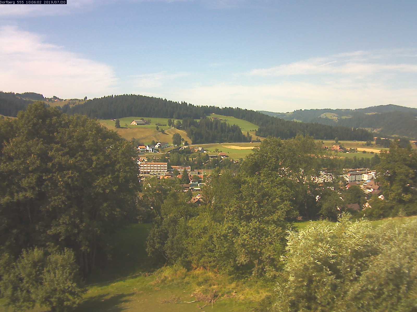 Webcam-Bild: Aussicht vom Dorfberg in Langnau 20190720-100601