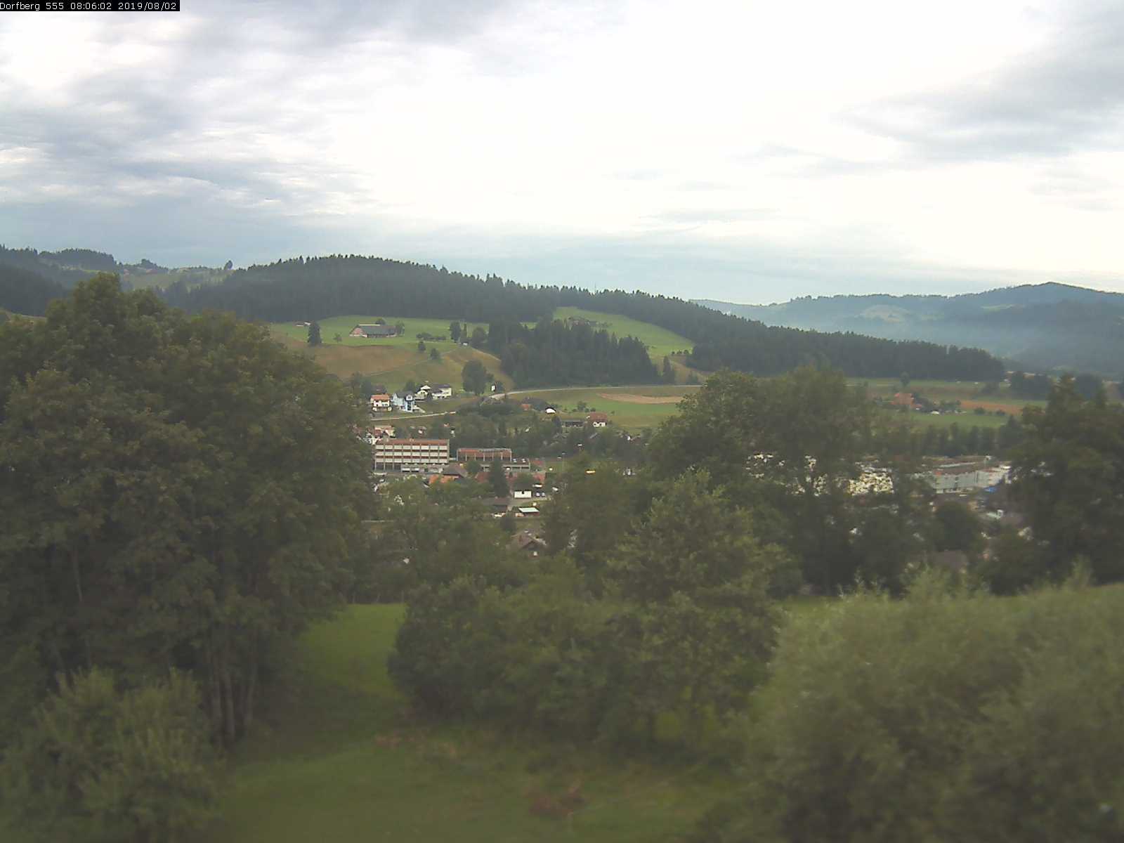 Webcam-Bild: Aussicht vom Dorfberg in Langnau 20190802-080601