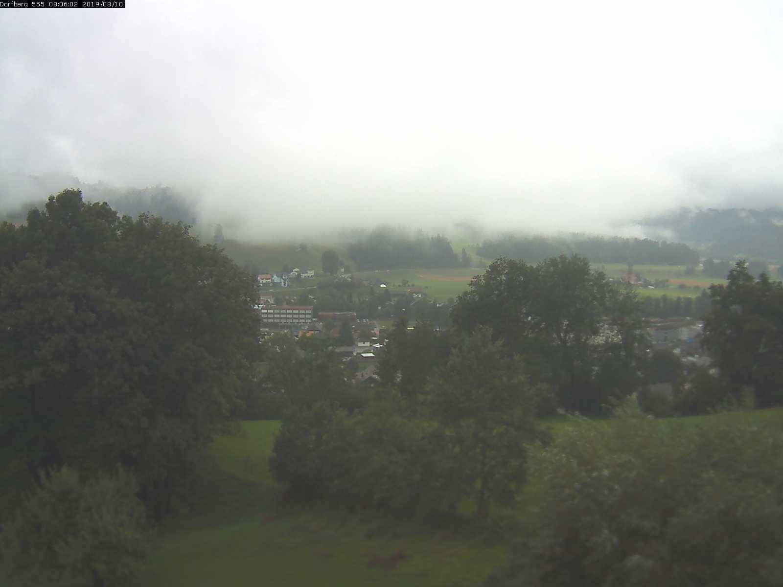 Webcam-Bild: Aussicht vom Dorfberg in Langnau 20190810-080601