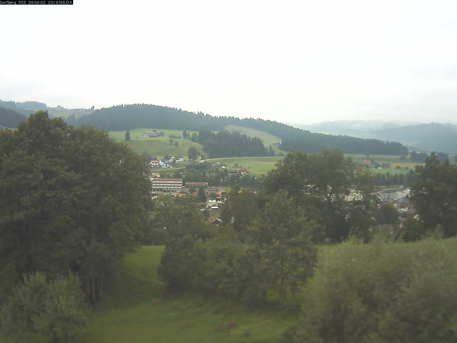 Webcam-Bild: Aussicht vom Dorfberg in Langnau 20190824-080601