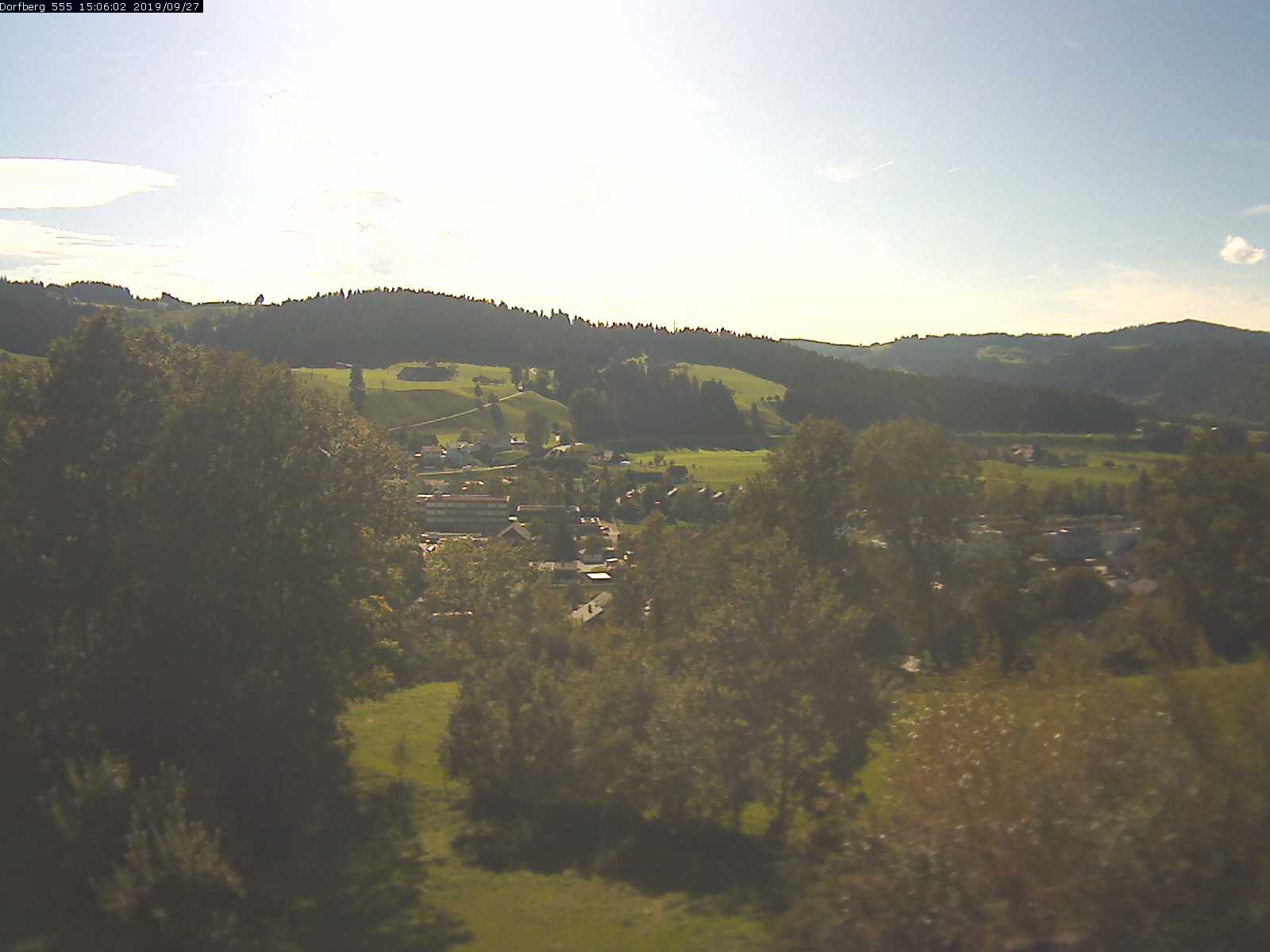 Webcam-Bild: Aussicht vom Dorfberg in Langnau 20190927-150601