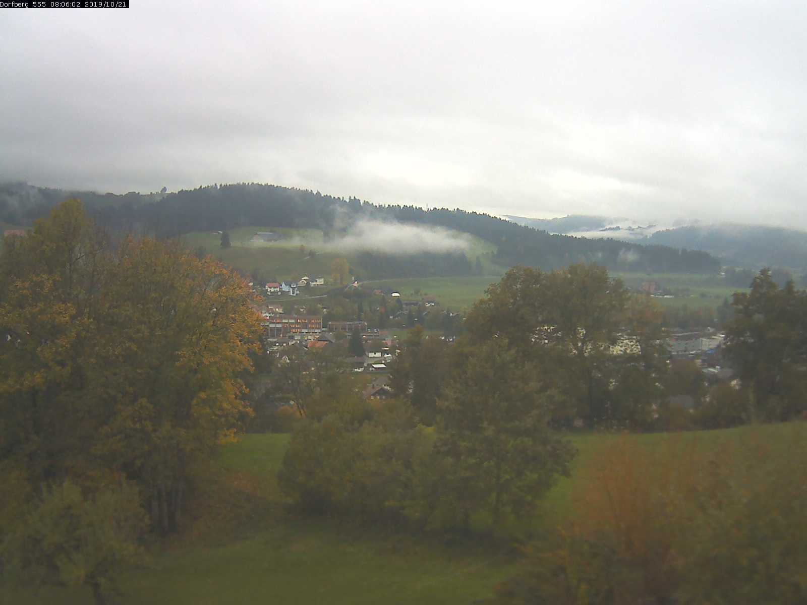 Webcam-Bild: Aussicht vom Dorfberg in Langnau 20191021-080601