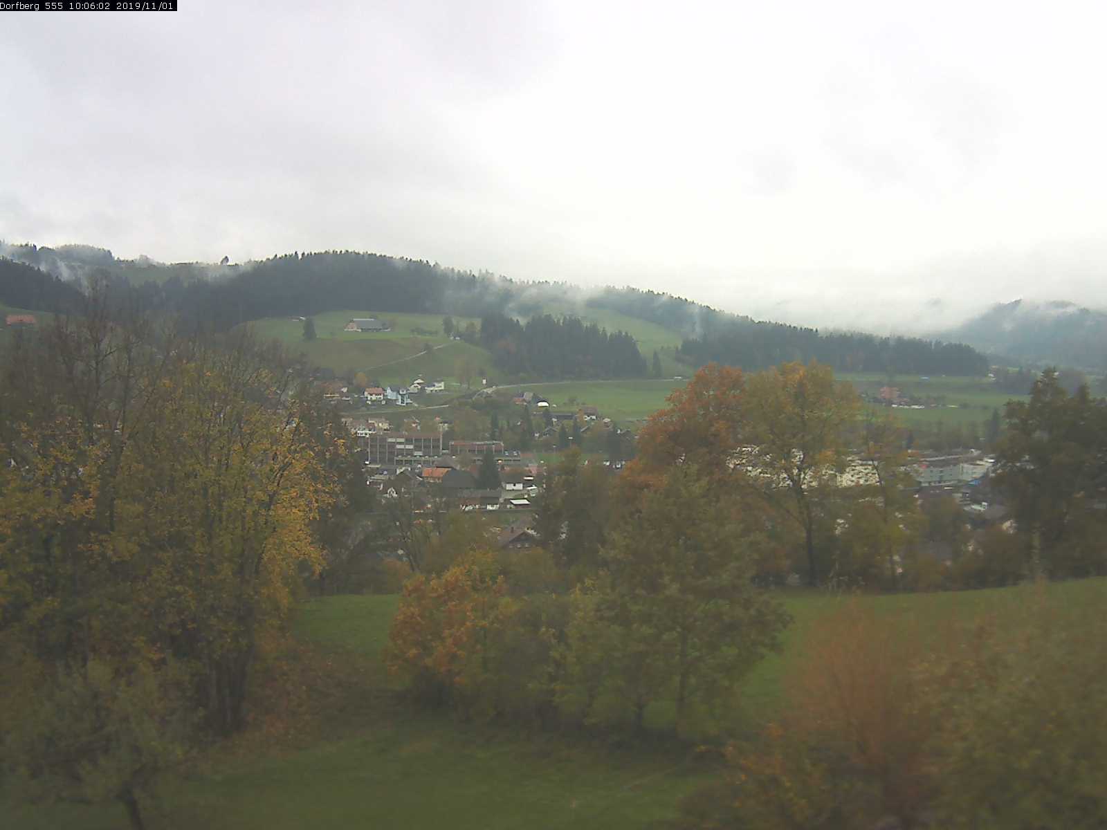 Webcam-Bild: Aussicht vom Dorfberg in Langnau 20191101-100601