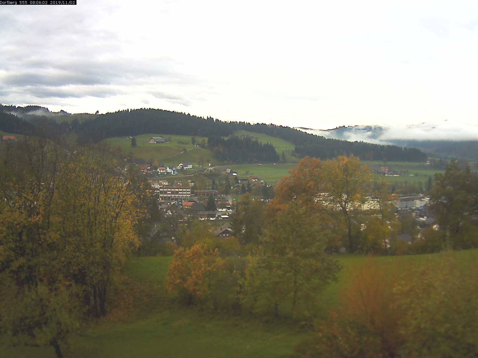 Webcam-Bild: Aussicht vom Dorfberg in Langnau 20191102-080601