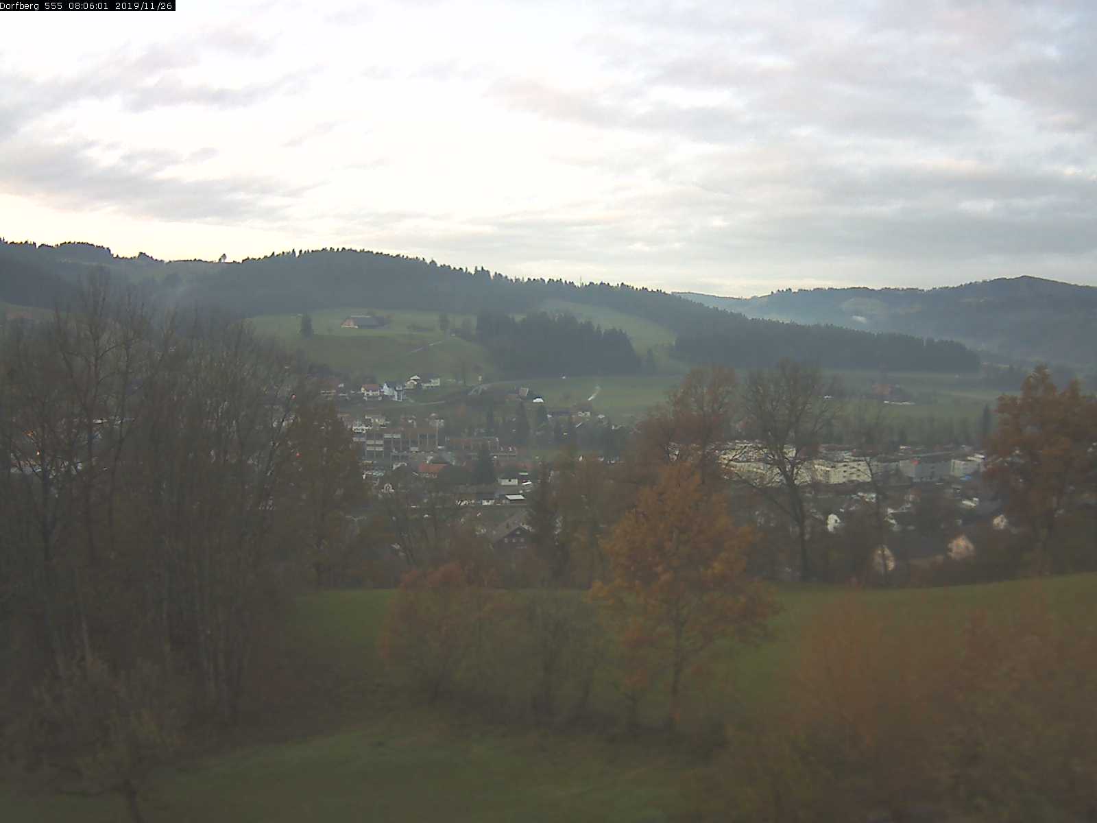 Webcam-Bild: Aussicht vom Dorfberg in Langnau 20191126-080601