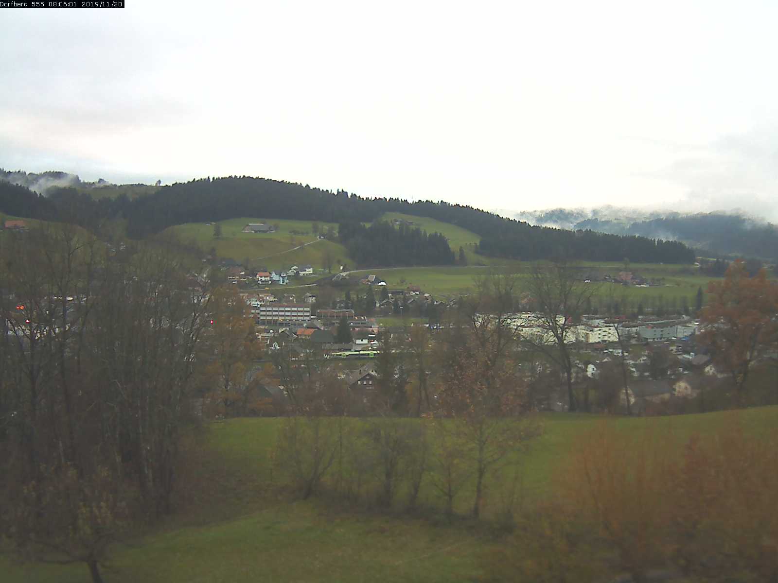 Webcam-Bild: Aussicht vom Dorfberg in Langnau 20191130-080601