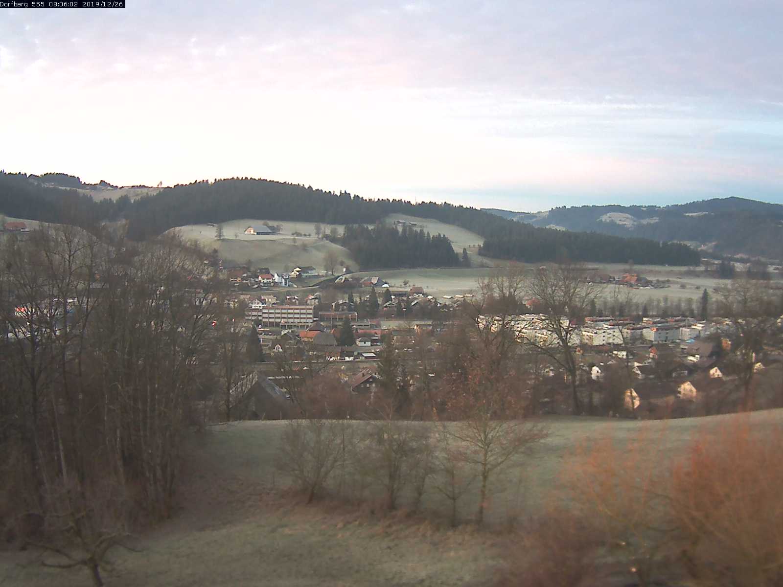 Webcam-Bild: Aussicht vom Dorfberg in Langnau 20191226-080601