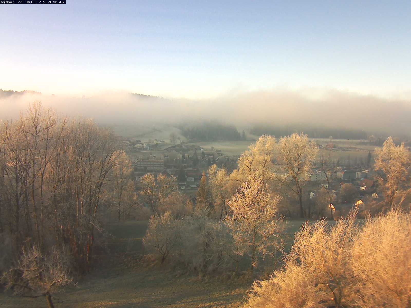 Webcam-Bild: Aussicht vom Dorfberg in Langnau 20200102-090601