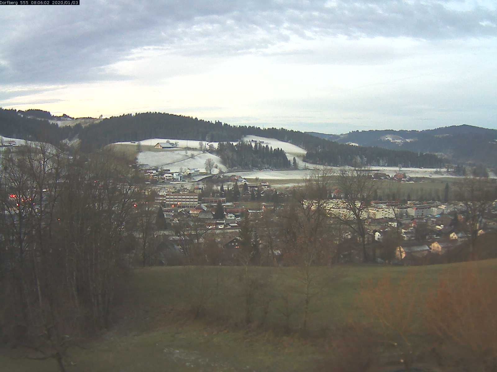 Webcam-Bild: Aussicht vom Dorfberg in Langnau 20200103-080601