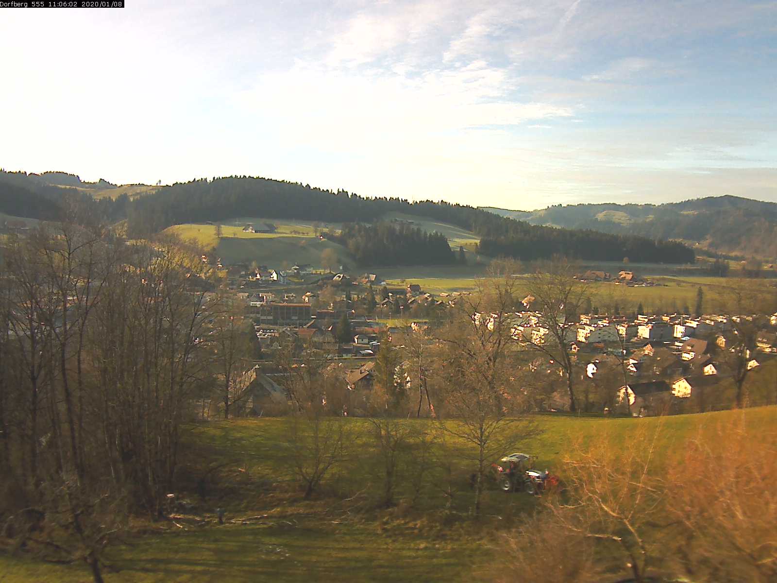 Webcam-Bild: Aussicht vom Dorfberg in Langnau 20200108-110601
