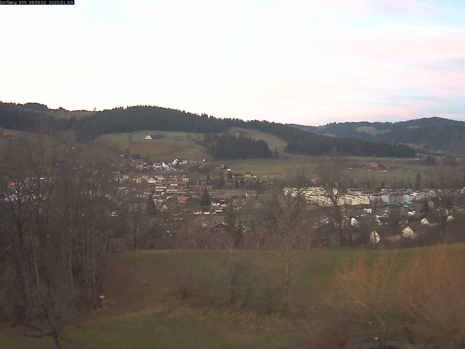 Webcam-Bild: Aussicht vom Dorfberg in Langnau 20200109-080601