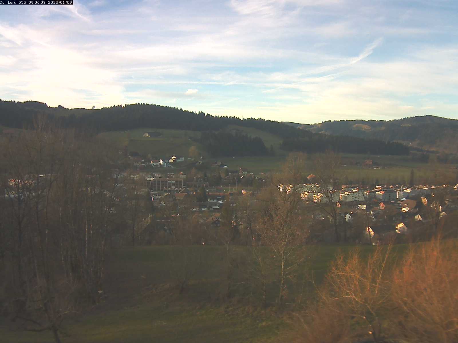 Webcam-Bild: Aussicht vom Dorfberg in Langnau 20200109-090601