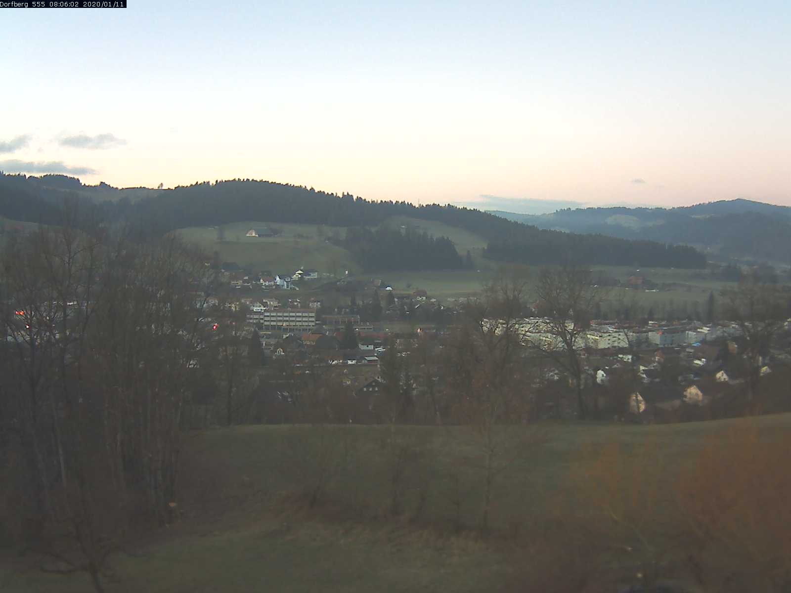 Webcam-Bild: Aussicht vom Dorfberg in Langnau 20200111-080601