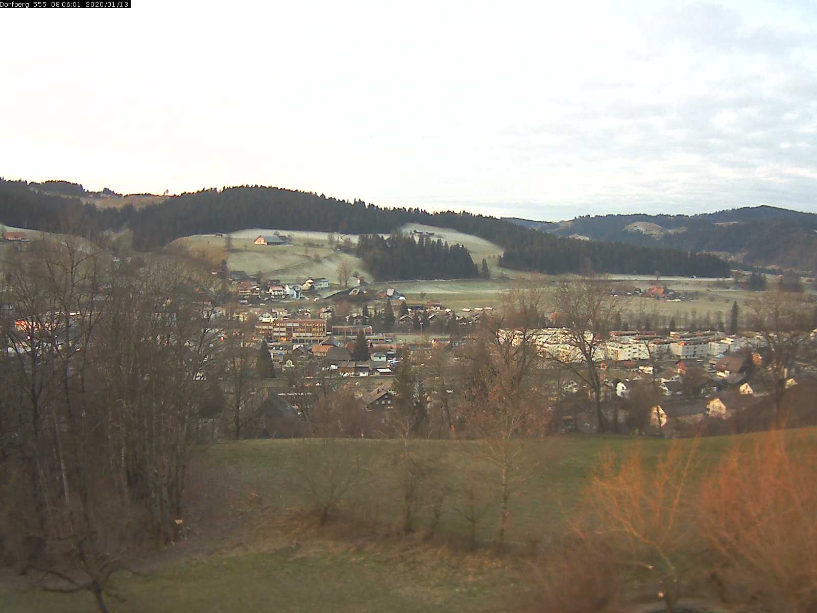 Webcam-Bild: Aussicht vom Dorfberg in Langnau 20200113-080601