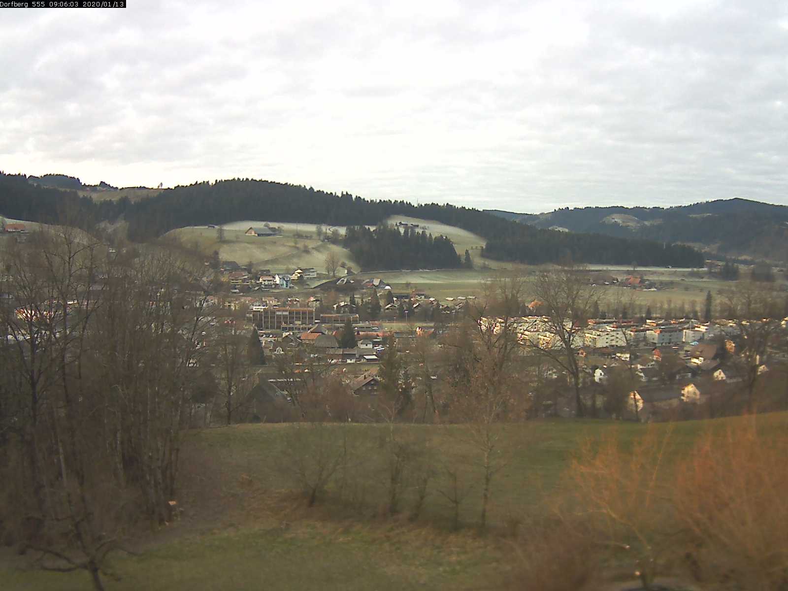 Webcam-Bild: Aussicht vom Dorfberg in Langnau 20200113-090601