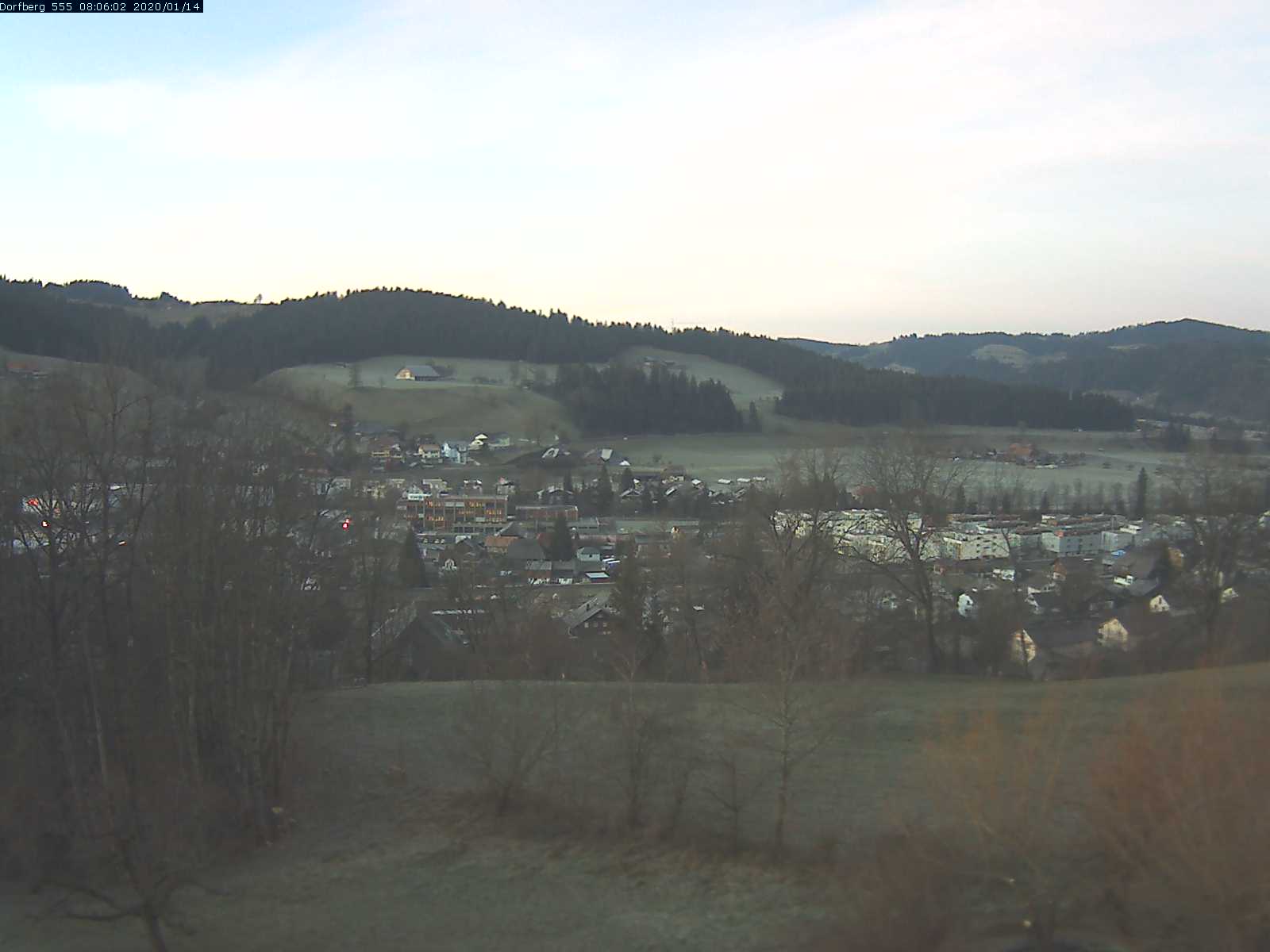 Webcam-Bild: Aussicht vom Dorfberg in Langnau 20200114-080601