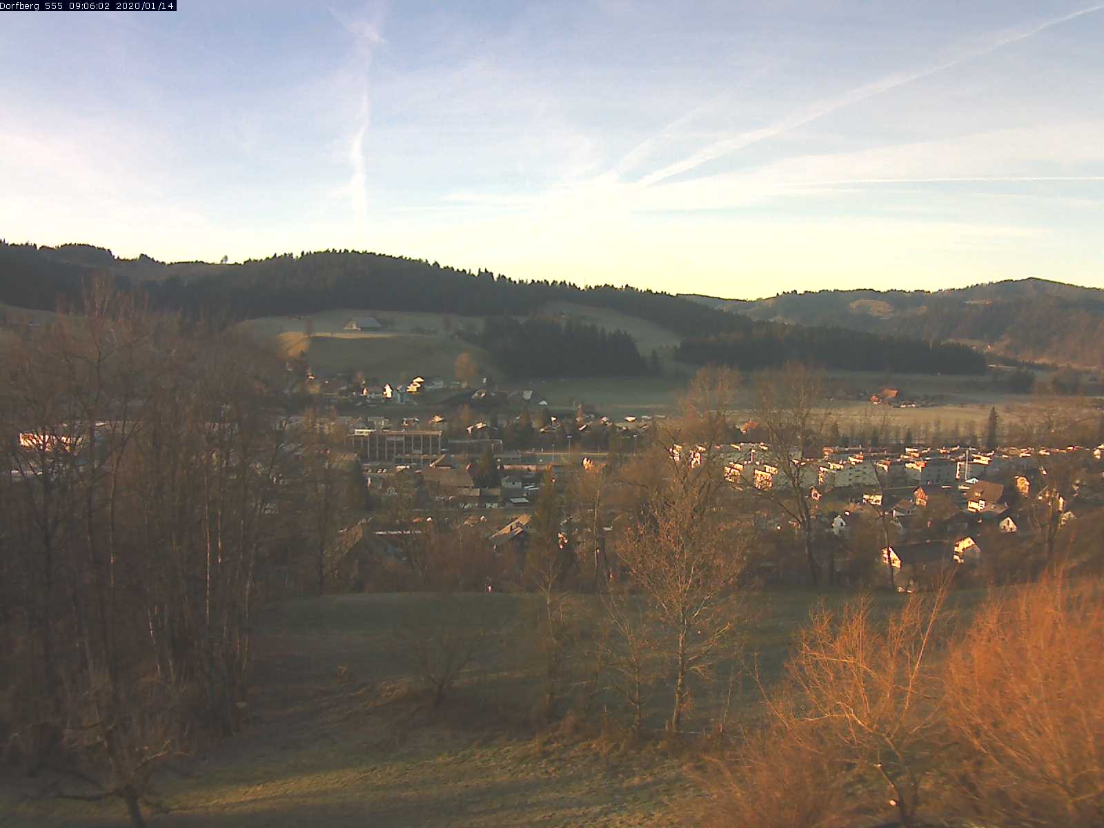 Webcam-Bild: Aussicht vom Dorfberg in Langnau 20200114-090601