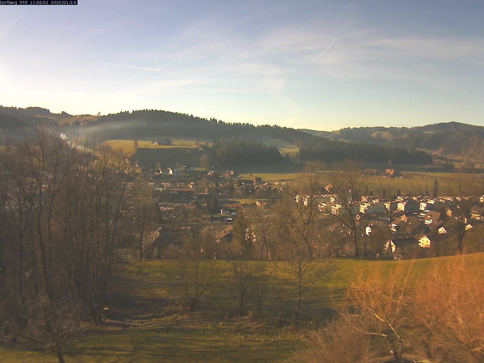 Webcam-Bild: Aussicht vom Dorfberg in Langnau 20200114-110601