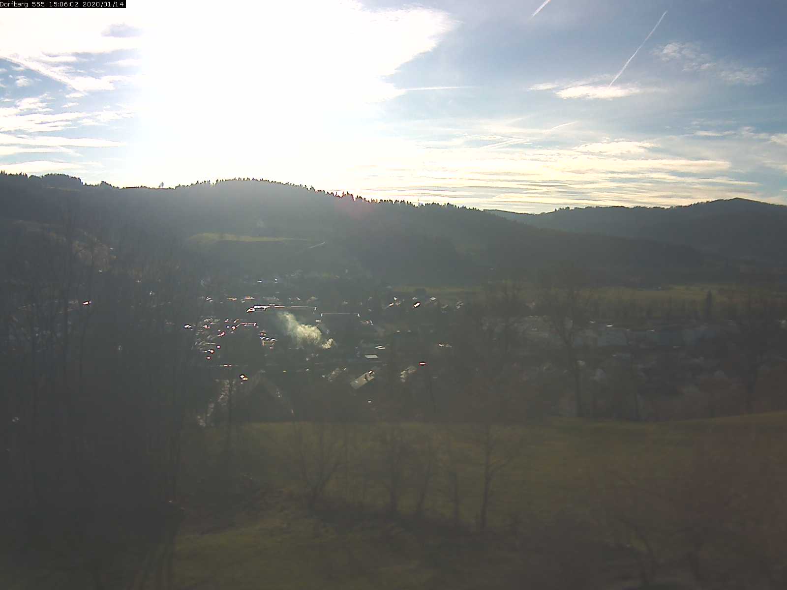 Webcam-Bild: Aussicht vom Dorfberg in Langnau 20200114-150601