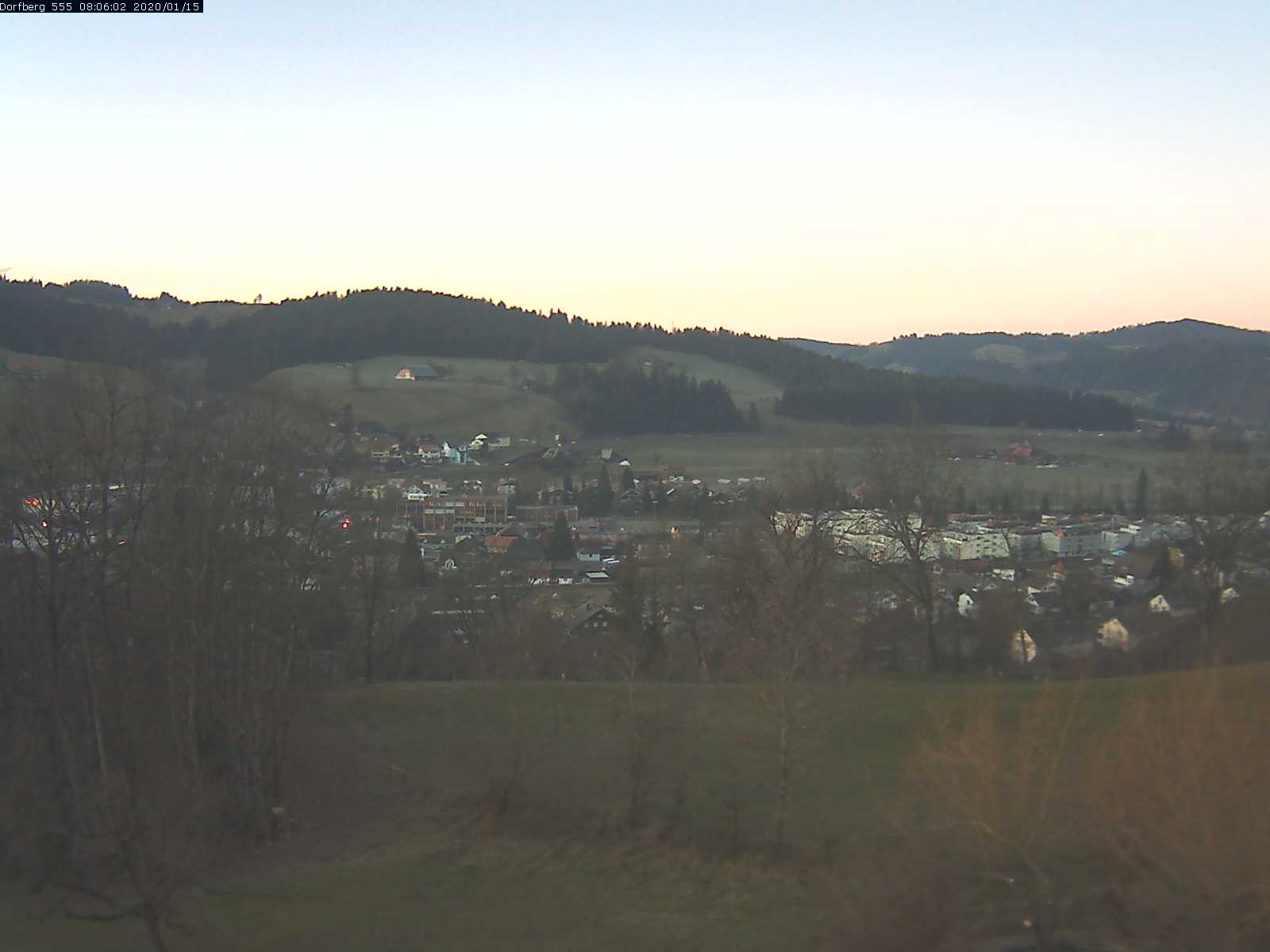 Webcam-Bild: Aussicht vom Dorfberg in Langnau 20200115-080602