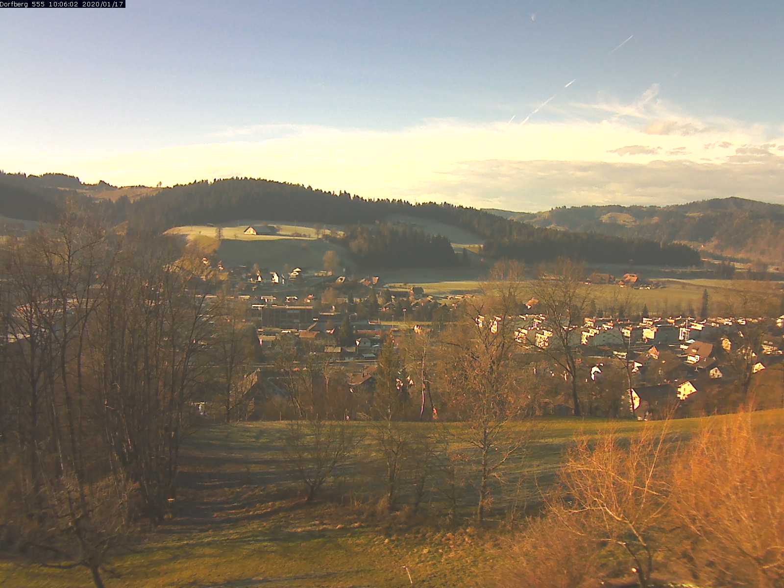 Webcam-Bild: Aussicht vom Dorfberg in Langnau 20200117-100601