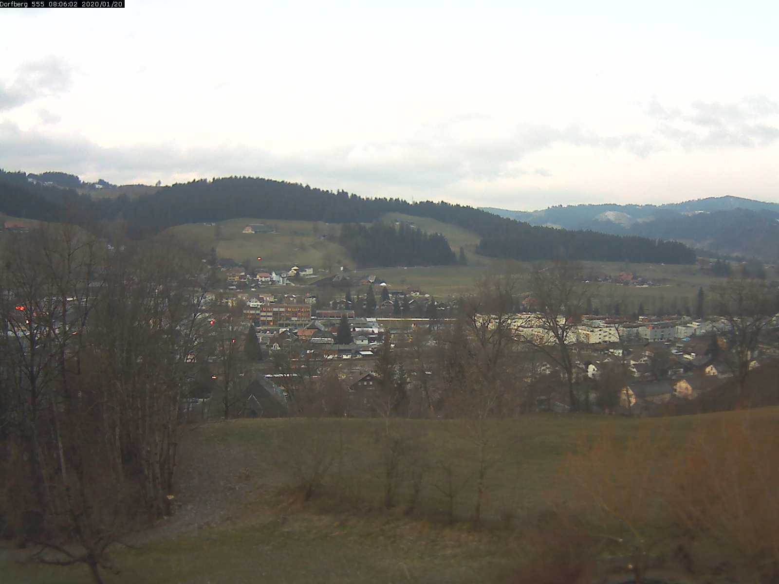 Webcam-Bild: Aussicht vom Dorfberg in Langnau 20200120-080601