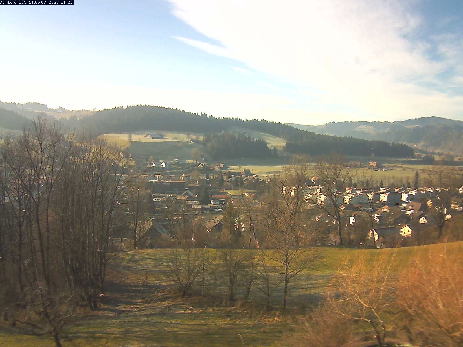 Webcam-Bild: Aussicht vom Dorfberg in Langnau 20200121-110602