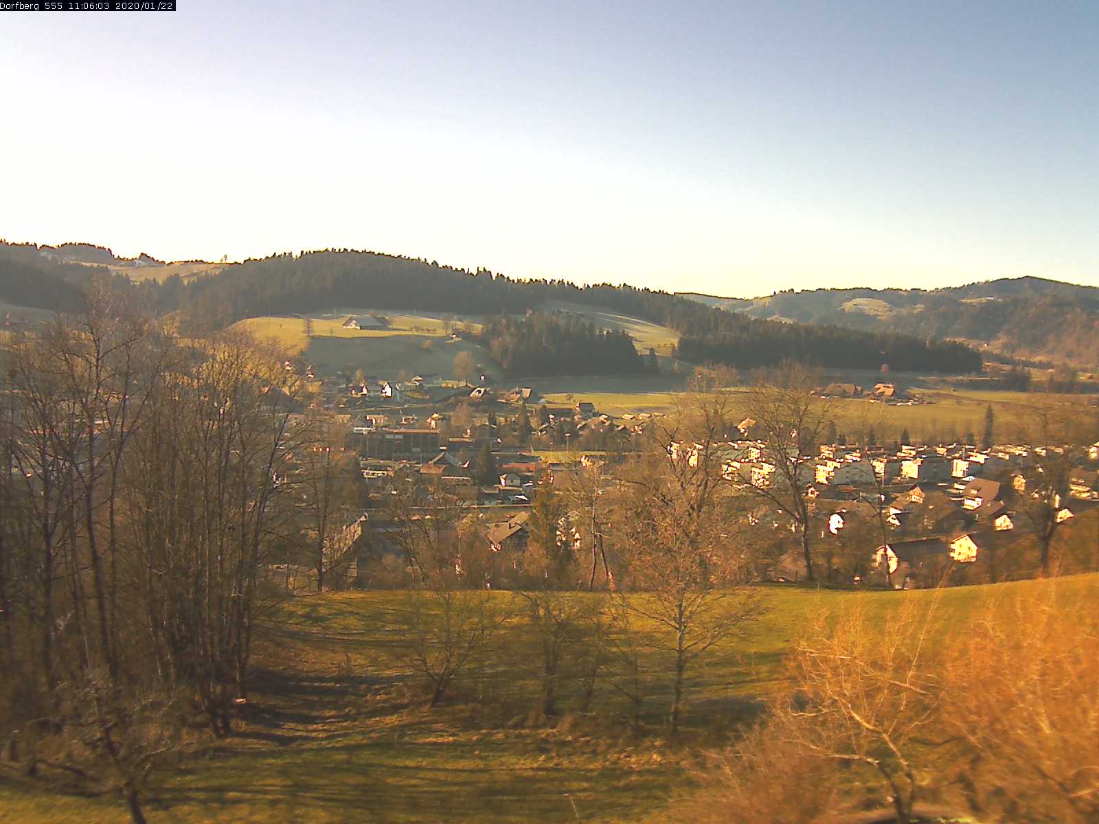 Webcam-Bild: Aussicht vom Dorfberg in Langnau 20200122-110601