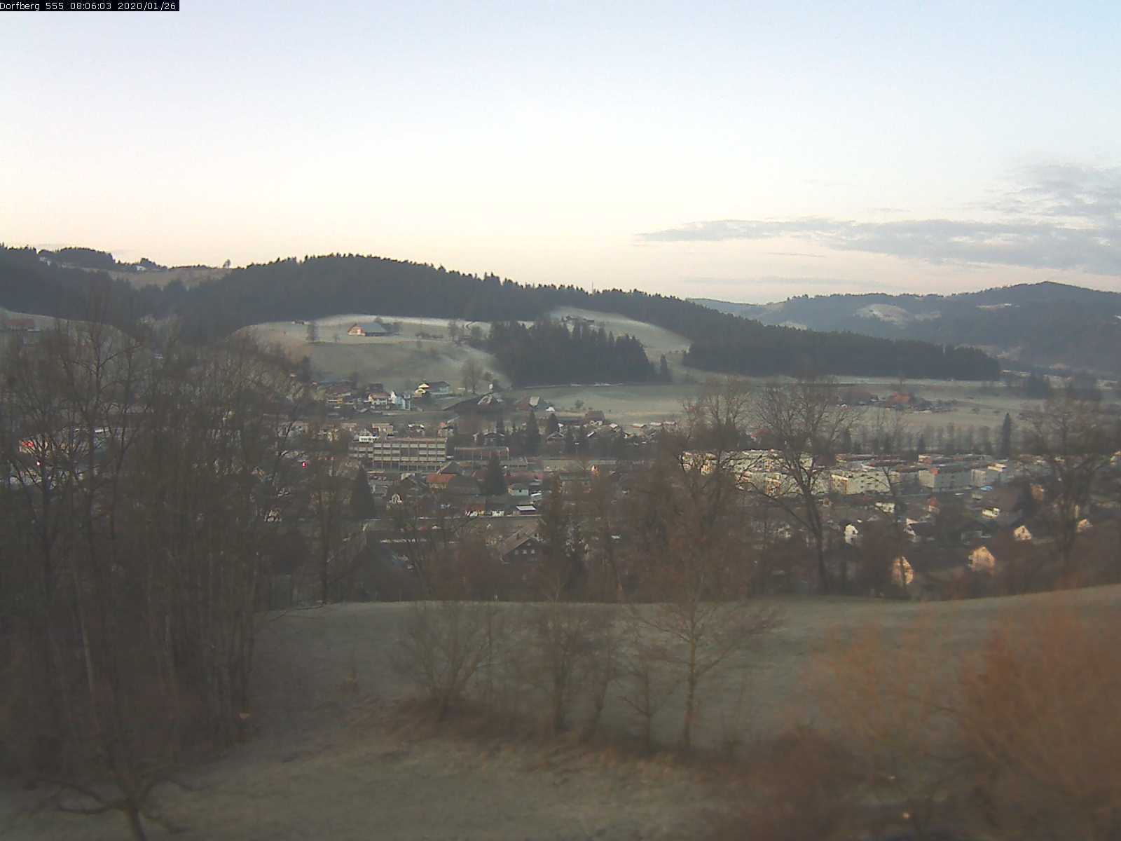 Webcam-Bild: Aussicht vom Dorfberg in Langnau 20200126-080601
