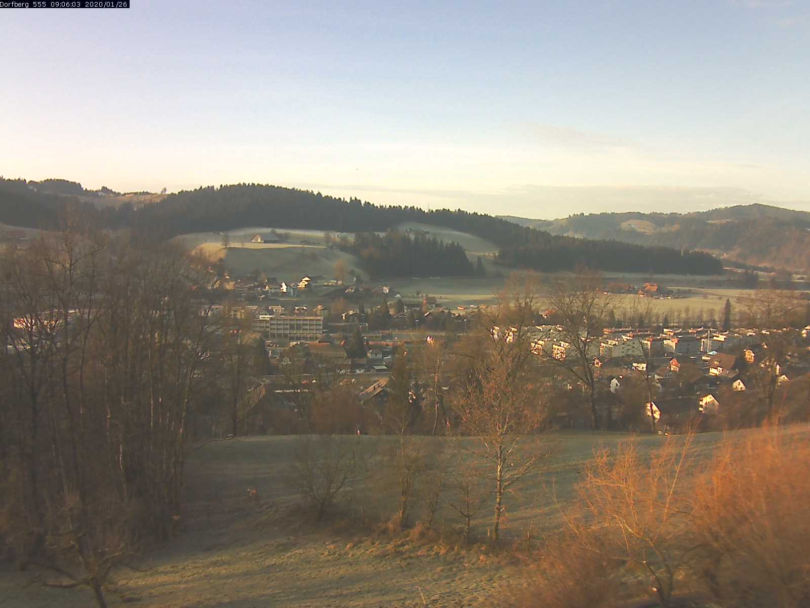 Webcam-Bild: Aussicht vom Dorfberg in Langnau 20200126-090601