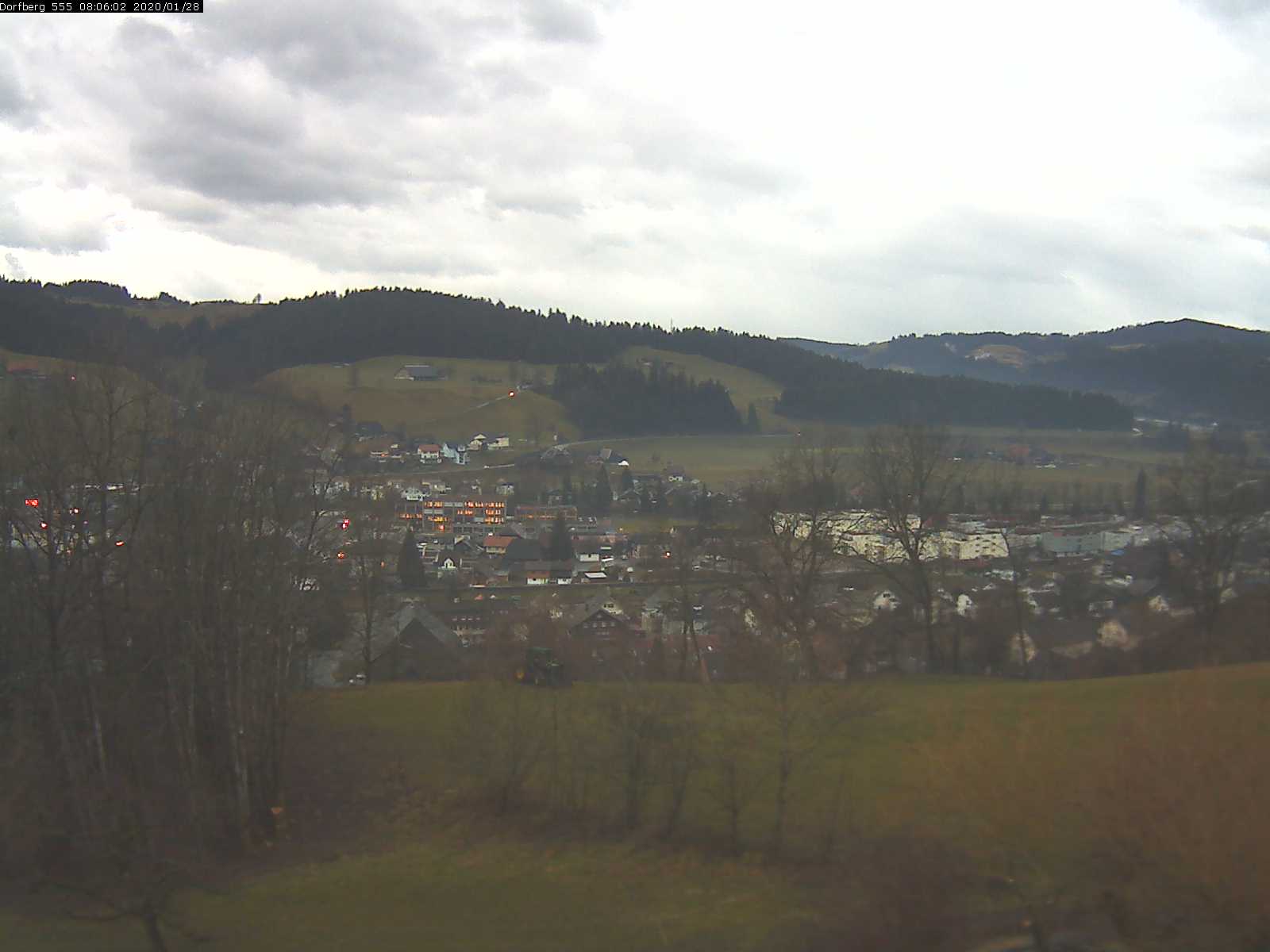 Webcam-Bild: Aussicht vom Dorfberg in Langnau 20200128-080602