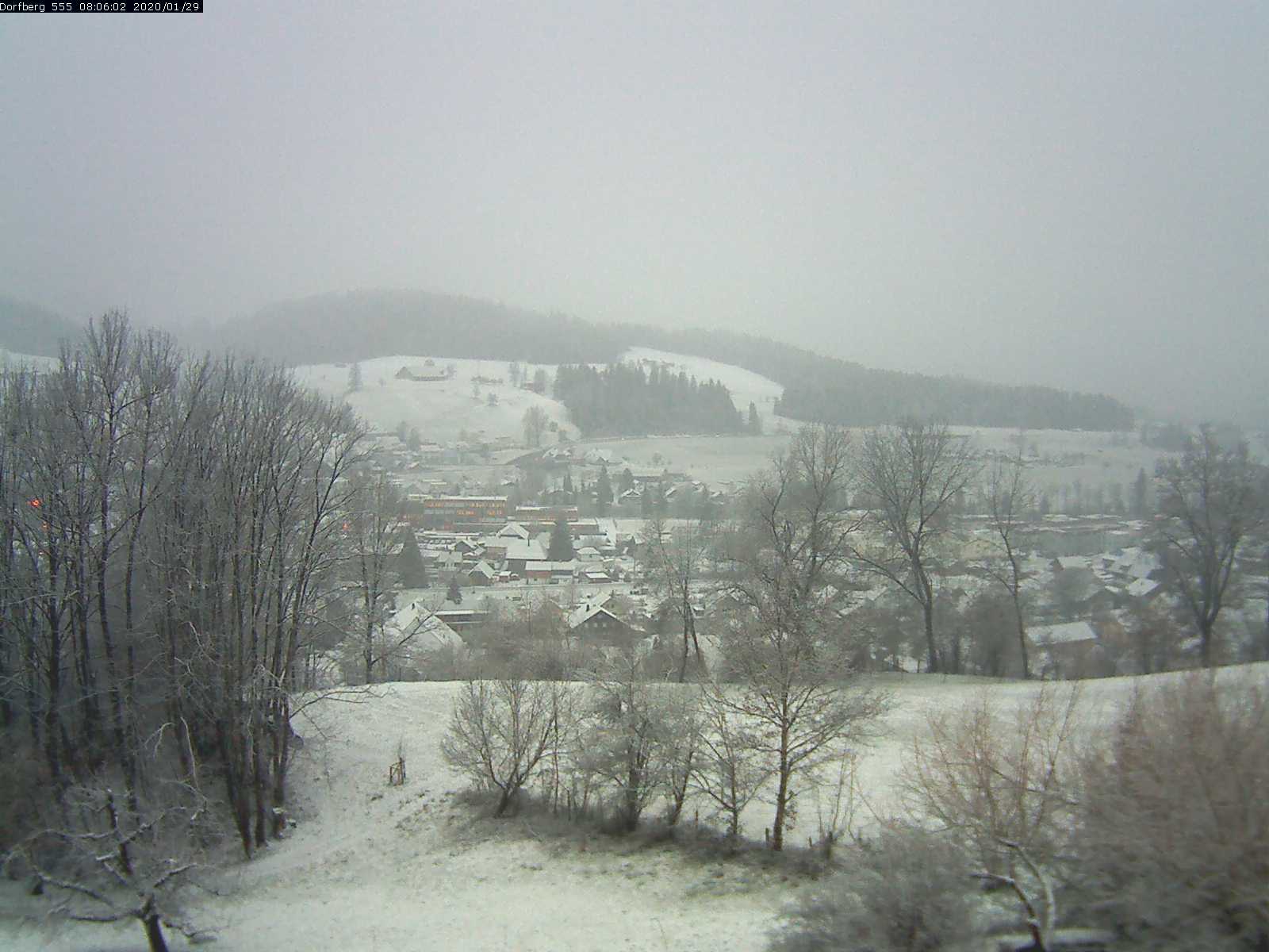 Webcam-Bild: Aussicht vom Dorfberg in Langnau 20200129-080601
