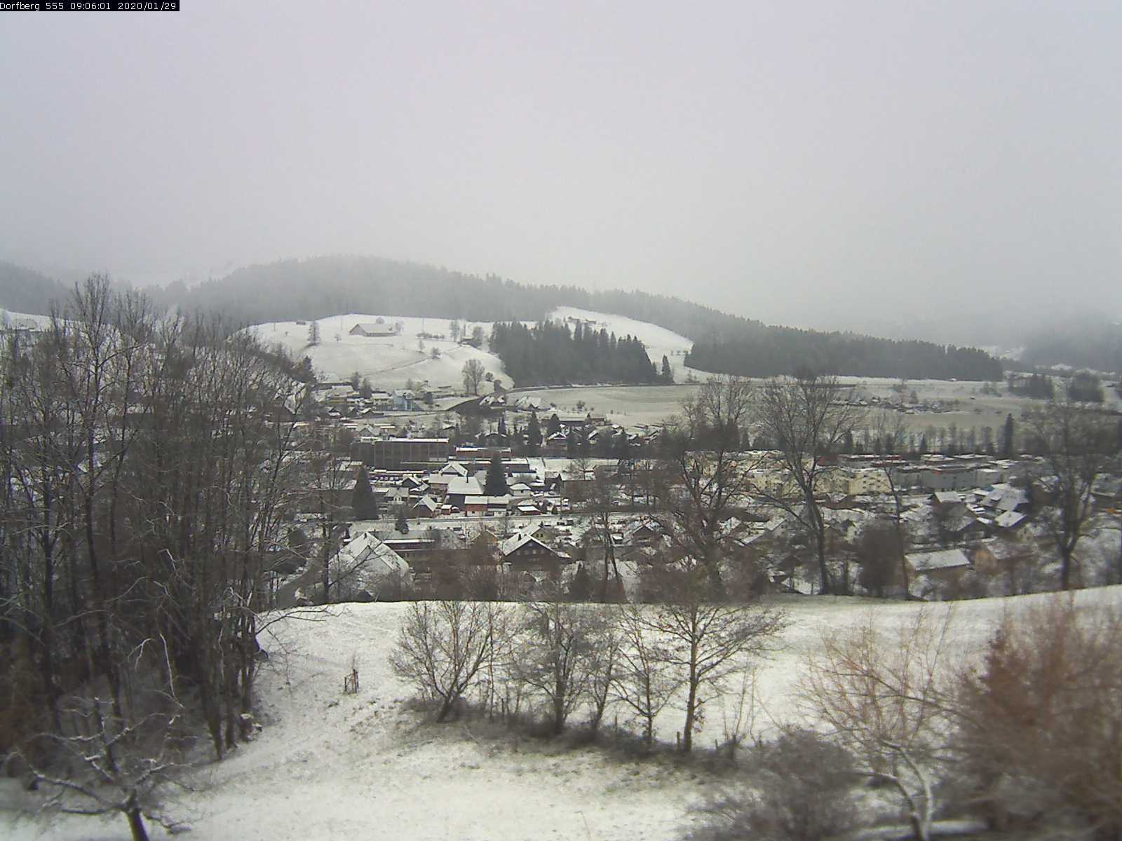 Webcam-Bild: Aussicht vom Dorfberg in Langnau 20200129-090601