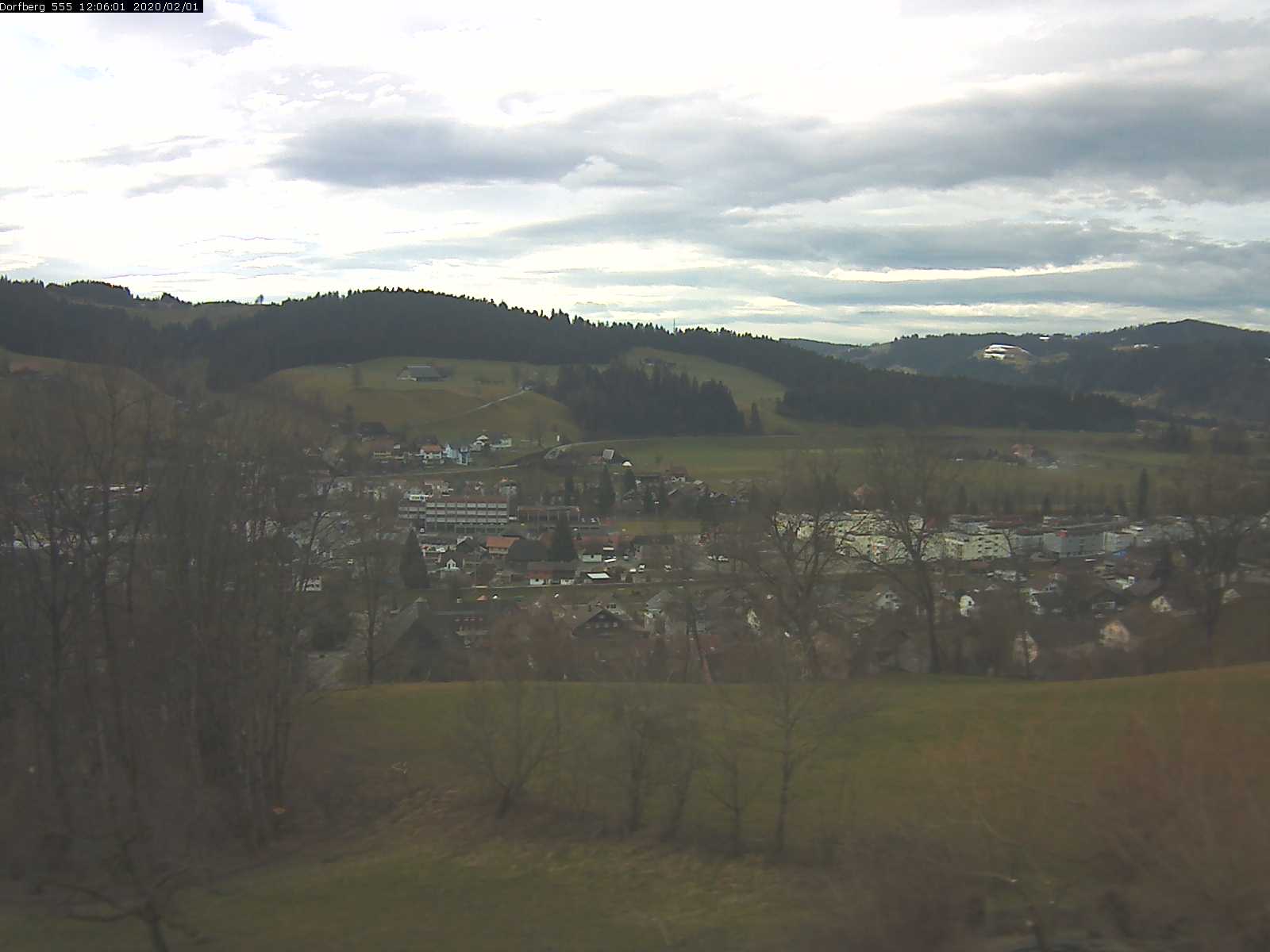 Webcam-Bild: Aussicht vom Dorfberg in Langnau 20200201-120601