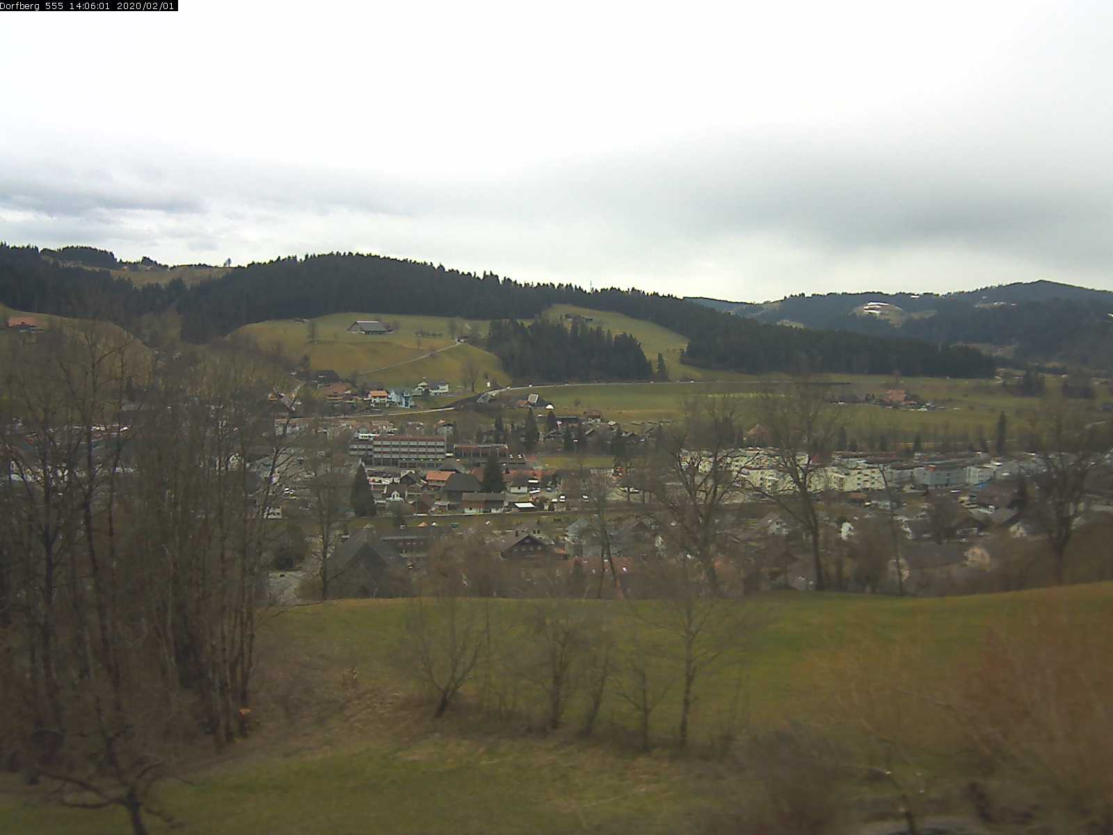 Webcam-Bild: Aussicht vom Dorfberg in Langnau 20200201-140601