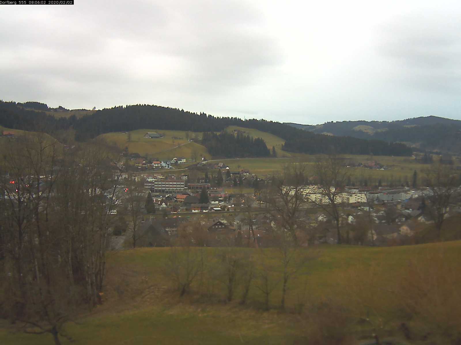 Webcam-Bild: Aussicht vom Dorfberg in Langnau 20200202-080601