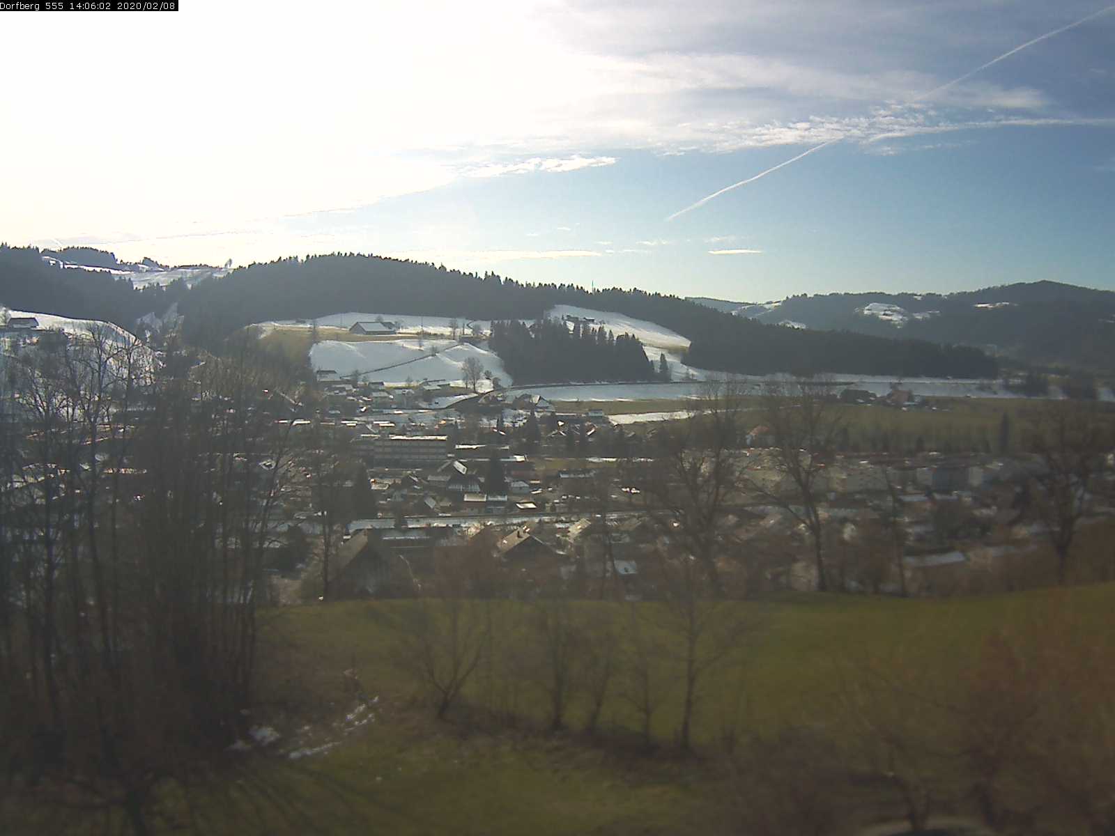 Webcam-Bild: Aussicht vom Dorfberg in Langnau 20200208-140601