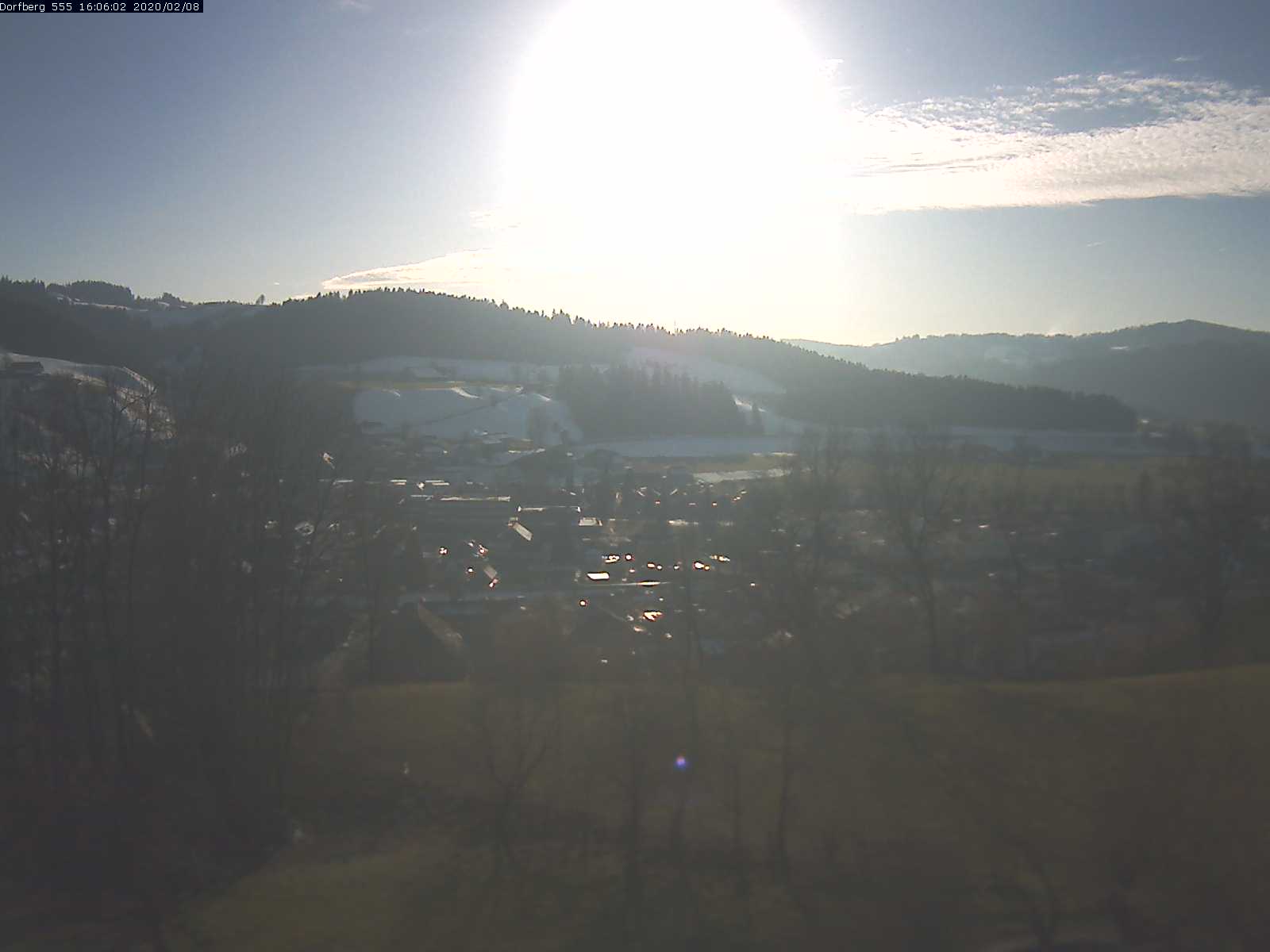 Webcam-Bild: Aussicht vom Dorfberg in Langnau 20200208-160601