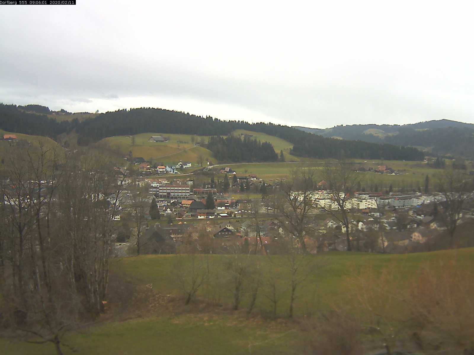 Webcam-Bild: Aussicht vom Dorfberg in Langnau 20200211-090601