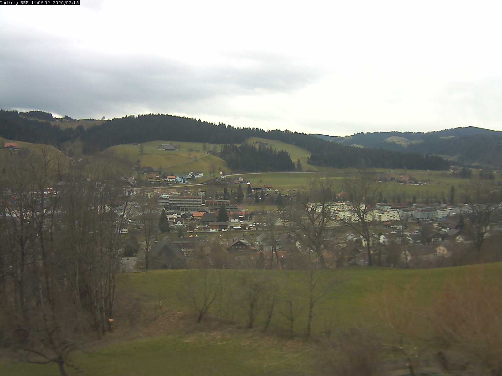 Webcam-Bild: Aussicht vom Dorfberg in Langnau 20200213-140601