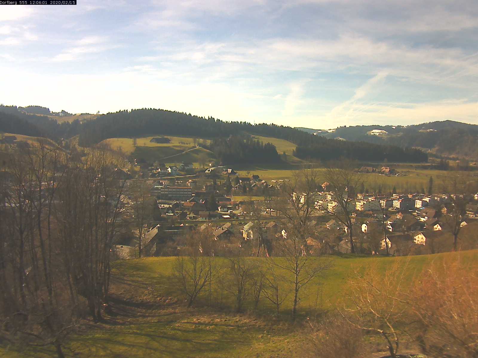 Webcam-Bild: Aussicht vom Dorfberg in Langnau 20200215-120601