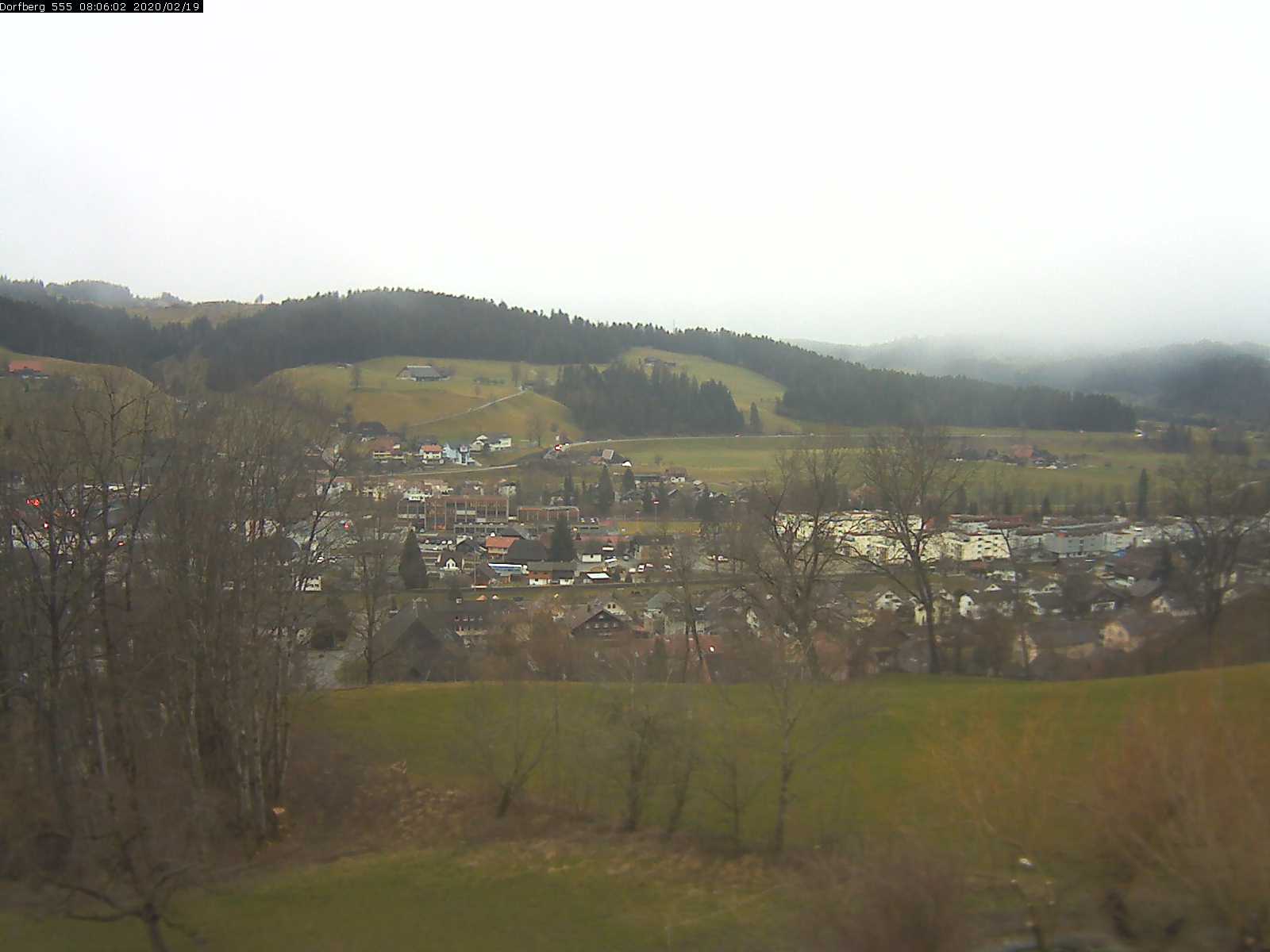 Webcam-Bild: Aussicht vom Dorfberg in Langnau 20200219-080602